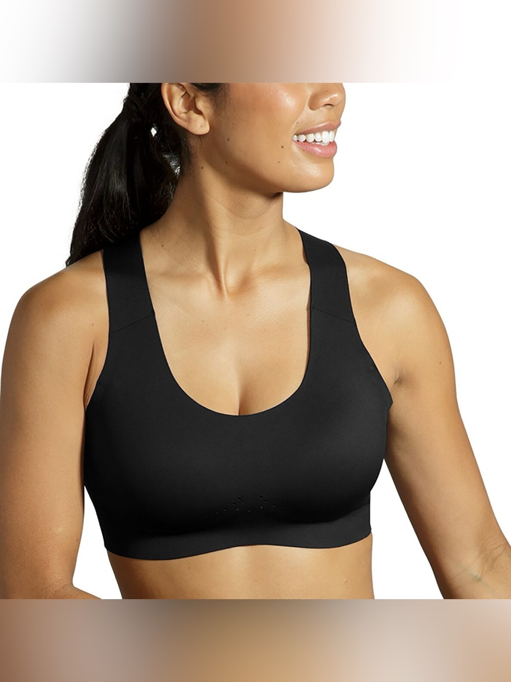 Brooks Black High-Support Sports Bra